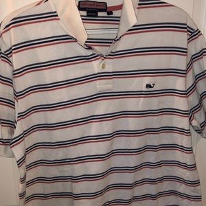 VINEYARD VINES Men’s Striped Polo Shirt